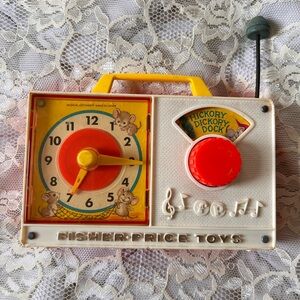 Fisher-Price Hickory Dickory Dock Clock Toy